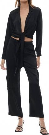 Young Fabulous & Broke Finlay Cargo Pants In Black