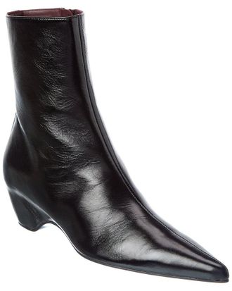 Khaite Sybil Leather Bootie