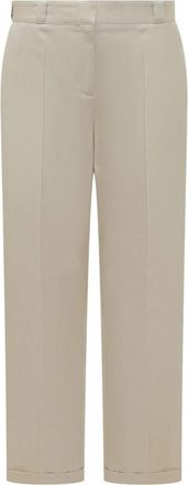 Tom Ford Twill Chino Broeken - Dames - Vrijetijds broeken - Beige - S - Broeken