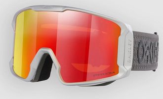 Oakley Line Miner L Matte Silver Goggle grau