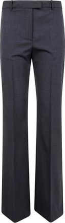 Liviana Conti Joe pressed-crease trousers - Grey