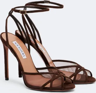 Aquazzura Shear suede sandals
