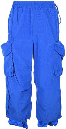 Sunnei broek - Heren - Straight fit broeken - Blauw - M - Nylon - Broeken