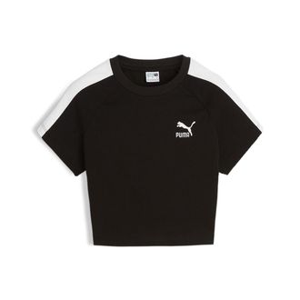 Puma (WMNS) PUMA ICONIC T7 Baby Tee Black 625598-01