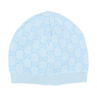 Gucci Beanies - unisex - Hoeden - Blauw - M - Accessoires