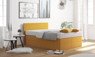 Westfalia Polsterbetten Boxspringbett mit Zierkissen, wahlweise mit Topper