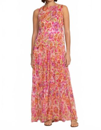 Johnny Was Loran Tiered Maxi Dress In Fabiola