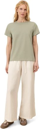 Pact Luxe Essential Crewneck Tee Made With Organic Cotton in Seagrass at Nordstrom, Size X-Large