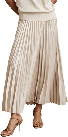 Reiss Seren Pleated Midi Skirt