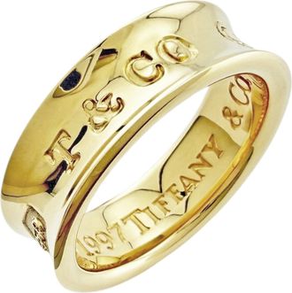 Tiffany & Co. Gold Yellow Gold (18K) Band Ring (Pre-Owned)