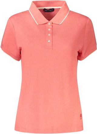 North Sails Modal Jersey Polo Shirt - Dames - Polos - Roze - XS - Katoen - Tops