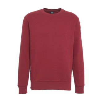 AlphaTauri Sweatshirts, male, Red, Size: 2XL Classic Crew Neck Sweatshirt Rosso
