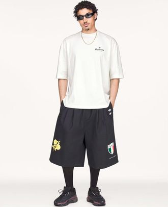 adidas Mens T-Shirt Graphic Cotton White T-Shirts And Polos