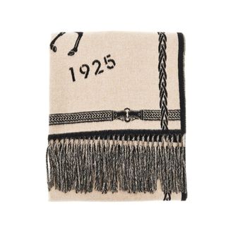 Fendi Selleria wool and cashmere scarf Woman One Size