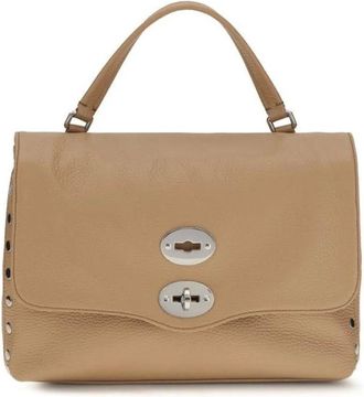Zanellato Bolso de mano Postina de piel - Bags - Mujer - Beige - ONE SIZE
