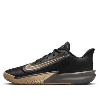 Nike Precision 7 Black Metallic Gold Gum FN4322-006