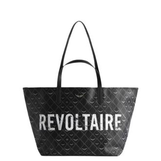 Zadig&Voltaire Tote Bags, female, Black, Size: ONE SIZE Z Shopper XL Revoltaire