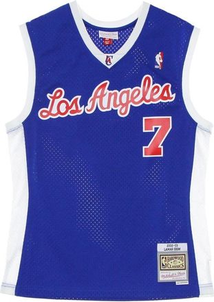 Mitchell & Ness Hardwood Classics Swingman Jersey - Heren - Fitness - Blauw - XL - Polyester - Fitness
