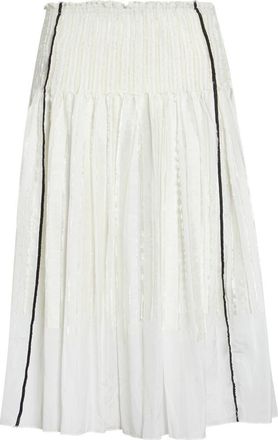 Paloma Wool Lupe Woven Jacquard Skirt in 000 - White at Nordstrom, Size X-Large