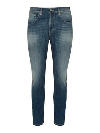 Dondup Blue Dian Cotton Denim Jeans