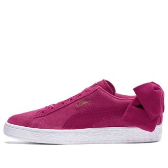 Puma (WMNS) PUMA Suede Bow Pink/Purple 366779-03