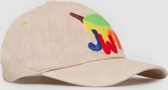 J.W.Anderson Casquette Baseball Beige Capsule Clay