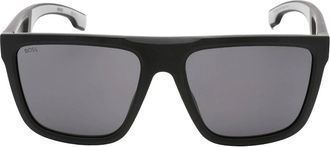 HUGO BOSS Mens Hugo Boss Grey Lensed Black and Grey Detail Sunglasses - Size: ONE size