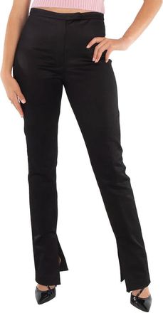 Alexander Wang Stretch-Satin Tailored Legging