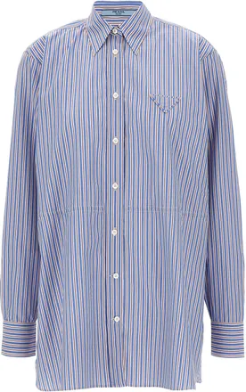 Prada Multicolor Cotton Womens Blouse