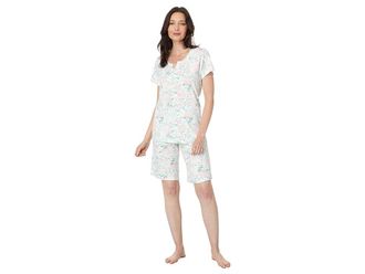 Woen's Karen Neuburger Plus Size Short Sleeve Girlfriend PJ