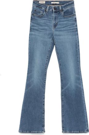 Levi's 726 jeans - women - Elastomultiester/Cotton/Lyocell/Elastane - 29 - Blue