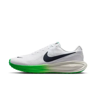 Nike Mens Revolution 8 Road Running Shoes (Wide) in White | HQ1996-102
