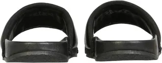 AMBUSH Leather Slide Sandals - Black
