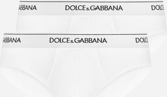 Dolce & Gabbana Slip Medio - Man Underwear And Loungewear White Cotton 6