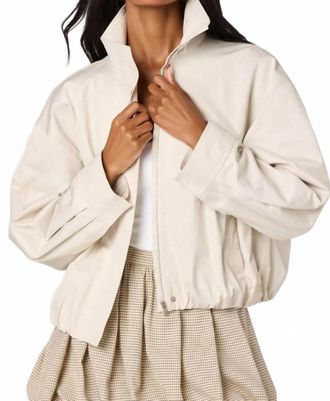 Astr Cooper Jacket In Bone