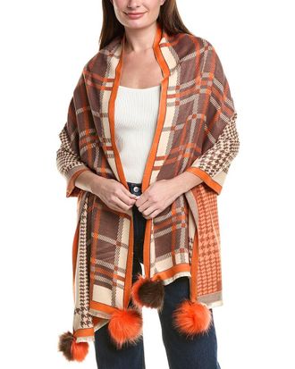 La Fiorentina Houndstooth Wrap