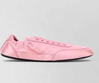 Prada satin low-top sneakers