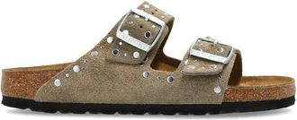 Birkenstock Dames, Schoenen, Beige, Maat: 37 EU Leer