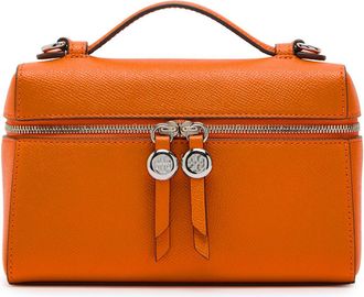 Tory Burch Slim Romy Leather top Handle bag - Orange - One Size