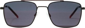 HUGO BOSS Mens Hg1177 Aoms Blx Black Sunglasses - One Size