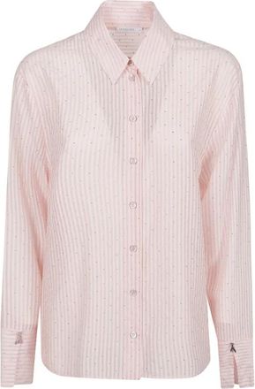 Patrizia Pepe Shirts - Dames - Overhemden - Roze - M - Overhemden