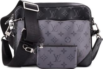 Louis Vuitton Trio Messenger Bag Reverse Monogram Eclipse Canvas crossbody bag - Zwart