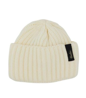 Borsalino White Knitted Beanies Cap