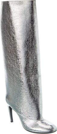 Sergio Rossi Arc Leather Knee-High Boot