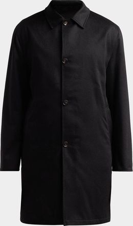 Sartorio Men & apos;s Reversible Cashmere Overcoat