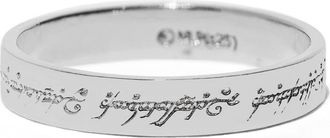 Girls Crew The Lord of the Rings The One Band Ring in Silver at Nordstrom, Size 10
