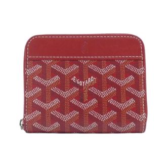 Goyard Pre-owned Wallets, female, Red, Size: ONE SIZE Pre-owned Matignon Coated Canvas Coin Case