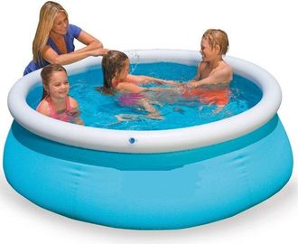 Trade Shop Trade Shop - Piscina Gonfiabile Rotonda Easy Set Pvc 183 X 51 Cm 880 Lt Giardino Terrazzo