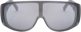 Maison Margiela 69mm Mask Sunglasses in Grey at Nordstrom