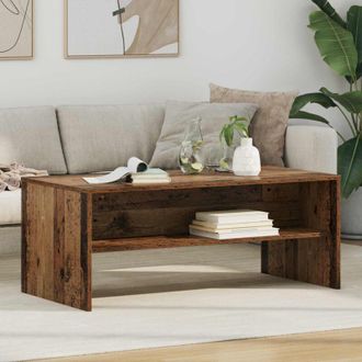 vidaXL vidaXL Tavolino da salotto Legno vecchio 100 x 50 x 40 cm